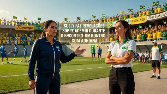Suely faz revelações sobre Ademir durante o encontro com Adriana.